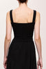 Load image into Gallery viewer, Simple Black A Line Ruched Long Evening Dress
