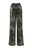 Load image into Gallery viewer, 2 Piece Black and Gold Peak Lapel Women Prom Suits with Sleeves