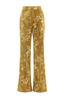 Load image into Gallery viewer, Sparkly Yellow 2 Piece Jacquard Peak Lapel One Button Women Prom Homecoming Suits