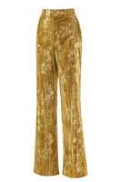 Load image into Gallery viewer, Sparkly Yellow 2 Piece Jacquard Peak Lapel One Button Women Prom Homecoming Suits