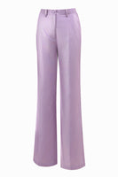 Load image into Gallery viewer, Wisteria 2 Piece Satin Peak Lapel One Button Women Prom Suits