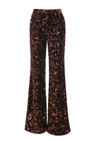 Load image into Gallery viewer, 2 Piece Sparkly Coffee Peak Lapel Sequin Women Prom Suits with Sash