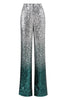 Load image into Gallery viewer, Sparkly Silver and Peacock 2 Piece Sequin Peak Lapel Women Prom Suits