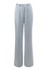 Load image into Gallery viewer, 2 Piece Dusty Blue Satin Peak Lapel Women Prom Suits with Sash