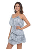 Load image into Gallery viewer, Sparkly Short Golden Tight Tiered Homecoming Dress with Fringes