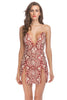 Load image into Gallery viewer, Sparkly Short Black Tight Sequin Homecoming Dress with Slit