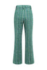 Load image into Gallery viewer, 2 Piece Dark Green Tweed Plaid Women Prom Suits