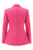 Load image into Gallery viewer, 2 Piece Fuchsia Peak Lapel Double Breasted Women Prom Suits