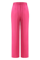 Load image into Gallery viewer, 2 Piece Fuchsia Peak Lapel Double Breasted Women Prom Suits