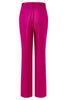 Load image into Gallery viewer, 2 Piece Dark Fuchsia Satin Notched Lapel Women Prom Suits