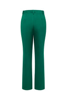 Load image into Gallery viewer, Dark Green 2 Piece Double Breasted Peak Lapel Prom Suits with Pearls