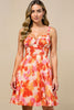 Load image into Gallery viewer, Sunset A Line Chiffon Short Wedding Guest Dress with Pleats
