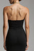Load image into Gallery viewer, Black Mermaid Tulle Sweetheart Long Formal Dress with Ruffles