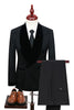 Load image into Gallery viewer, Sparkly Navy 2 Piece Shawl Lapel Prom Homecoming Men&#39;s Suits