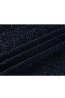 Load image into Gallery viewer, Sparkly Navy 2 Piece Shawl Lapel Prom Homecoming Men&#39;s Suits