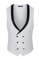 Load image into Gallery viewer, Sparkly 3 Piece Black Prom Homecoming Men&#39;s Suits with Rhinestones