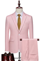 Load image into Gallery viewer, Sparkly Coffee 2 Piece Notched Lapel Prom Homecoming Men&#39;s Suits