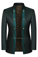 Load image into Gallery viewer, 3 Piece Khaki Double Breasted Jacquard Prom Homecoming Men&#39;s Suits