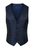 Load image into Gallery viewer, 3 Piece Khaki Double Breasted Jacquard Prom Homecoming Men&#39;s Suits