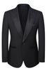Load image into Gallery viewer, 3 Piece Ivory One Button Prom Homecoming Men&#39;s Suits with Pockets