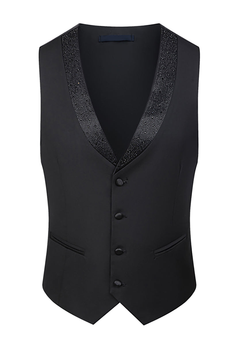 Load image into Gallery viewer, 3 Piece Ivory One Button Prom Homecoming Men&#39;s Suits with Pockets