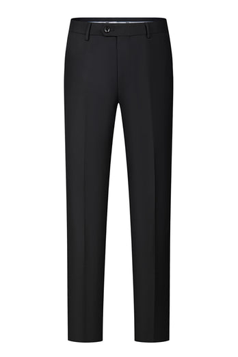 3 Piece Ivory One Button Prom Homecoming Men's Suits with Pockets