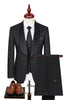 Load image into Gallery viewer, 3 Piece Dark Green Jacquard Shawl Lapel Prom Homecoming Men&#39;s Suits