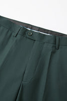 Load image into Gallery viewer, 3 Piece Dark Green Jacquard Shawl Lapel Prom Homecoming Men&#39;s Suits