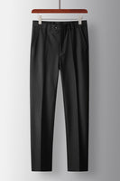 Load image into Gallery viewer, Black 2 Piece Peak Lapel Double Breasted Prom Homecoming Men&#39;s Suits