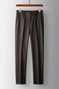 Load image into Gallery viewer, Coffee 2 Piece Peak Lapel Prom Homecoming Men&#39;s Suits with Pockets