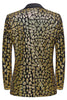Load image into Gallery viewer, Sparkly Black Golden Sequins 2 Piece Prom Homecoming Men&#39;s Suits