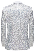 Load image into Gallery viewer, Sparkly Black Golden Sequins 2 Piece Prom Homecoming Men&#39;s Suits