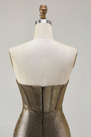 Load image into Gallery viewer, Sparkly Fuchsia Mermaid Corset Long Prom Dress with Beading