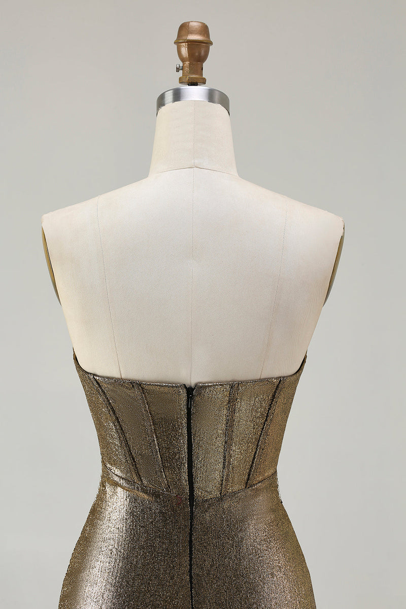 Load image into Gallery viewer, Sparkly Fuchsia Mermaid Corset Long Prom Dress with Beading