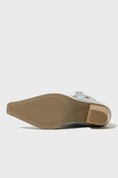 Load image into Gallery viewer, Dark Blue Embroidered Chunky Heel Wide Calf Western Cowgirl Boots