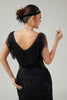 Load image into Gallery viewer, Sparkly Dark Green Bodycon Sequins 1920s Flapper Dress with Fringes