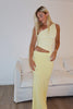 Load image into Gallery viewer, Yellow Cut Out One Shoulder Sheath Maxi Wedding Guest Dress