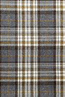 Load image into Gallery viewer, Brown and Grey Grid 2 Piece Notched Lapel Men Prom Suits