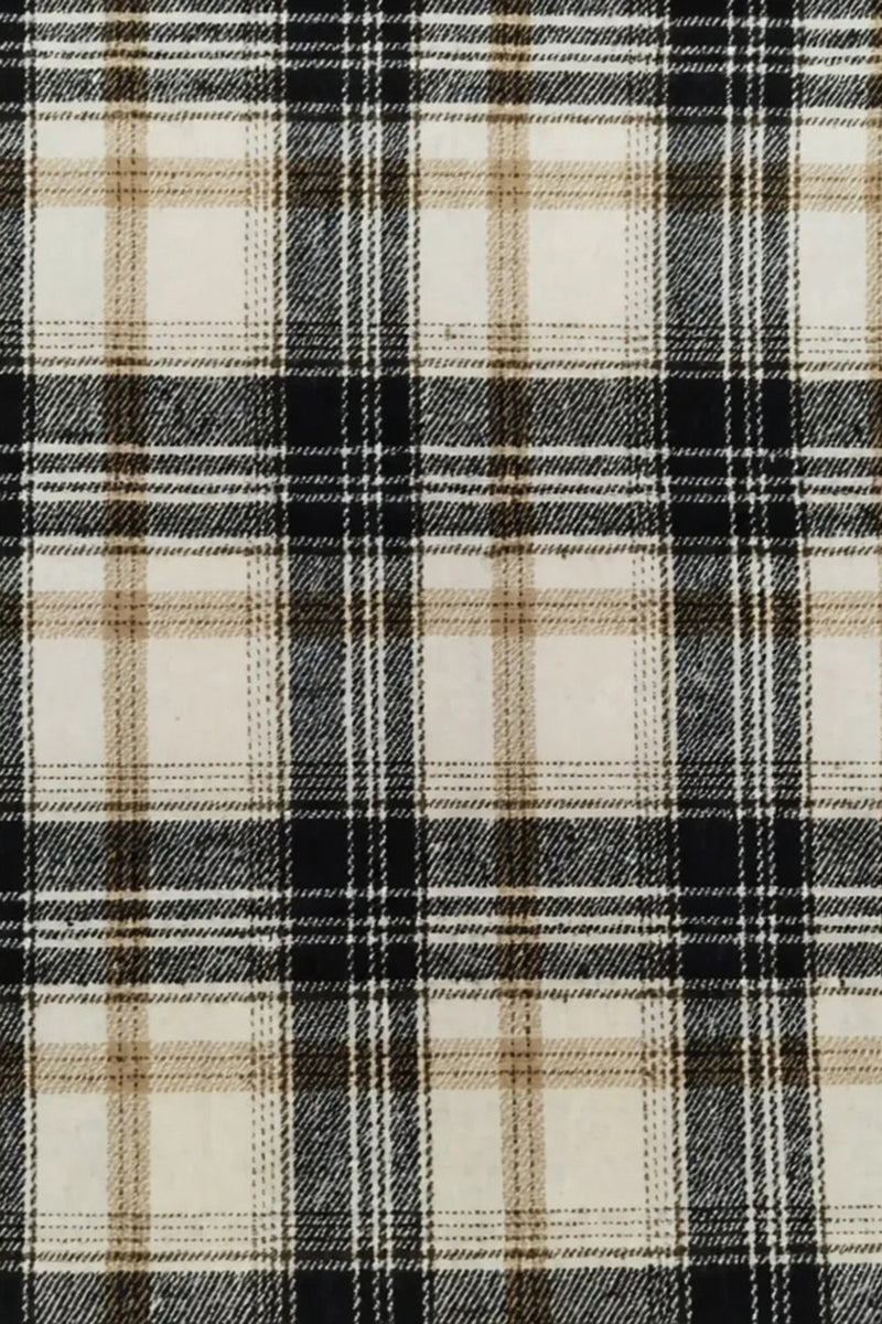 Load image into Gallery viewer, Black and Yellow Grid Notched Lapel Men Prom Suits