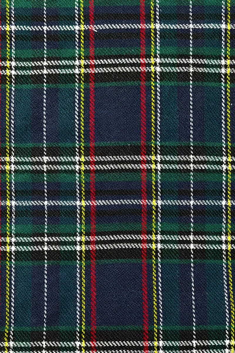 Load image into Gallery viewer, Blue and Green Grid 2 Piece Notched Lapel Men Prom Suits