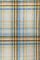 Load image into Gallery viewer, Blue and Green Grid 2 Piece Notched Lapel Men Prom Suits