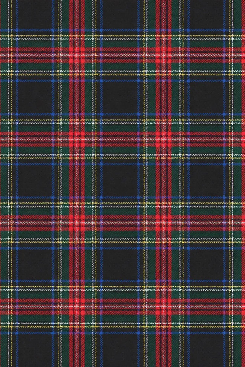 Load image into Gallery viewer, Black and White Grid Notched Lapel 2 Piece Men Prom Suits