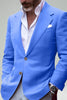 Load image into Gallery viewer, Blush Notch Lapel Two Button Men&#39;s Blazer