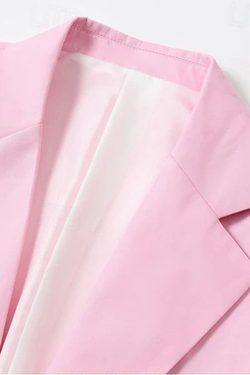 Load image into Gallery viewer, Blush Notch Lapel Two Button Men&#39;s Blazer