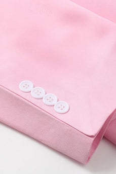Blush Notch Lapel Two Button Men's Blazer