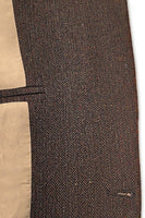 Load image into Gallery viewer, Brown Notch Lapel Single Breasted Long Sleeves Men Blazer