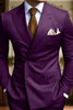 Load image into Gallery viewer, Black 2 Piece Peak Lapel Double Breasted Men&#39;s Prom Suits with Pockets