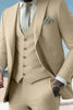Load image into Gallery viewer, Sage 3 Piece Peak Lapel Single Breasted Men&#39;s Prom Suits with Pockets