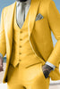 Load image into Gallery viewer, Sage 3 Piece Peak Lapel Single Breasted Men&#39;s Prom Suits with Pockets