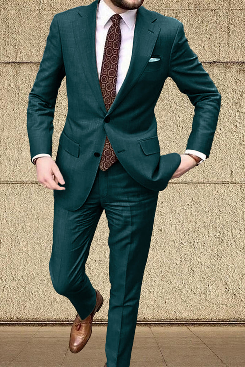 Load image into Gallery viewer, Khaki 2 Piece Single Breasted Men&#39;s Prom Suits with Sleeves